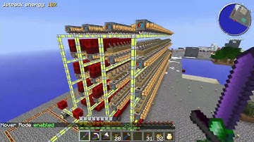 Getting Octuple Compressed Cobblestone In Agrarian Skies 1 (43,046,721 cobblestone)