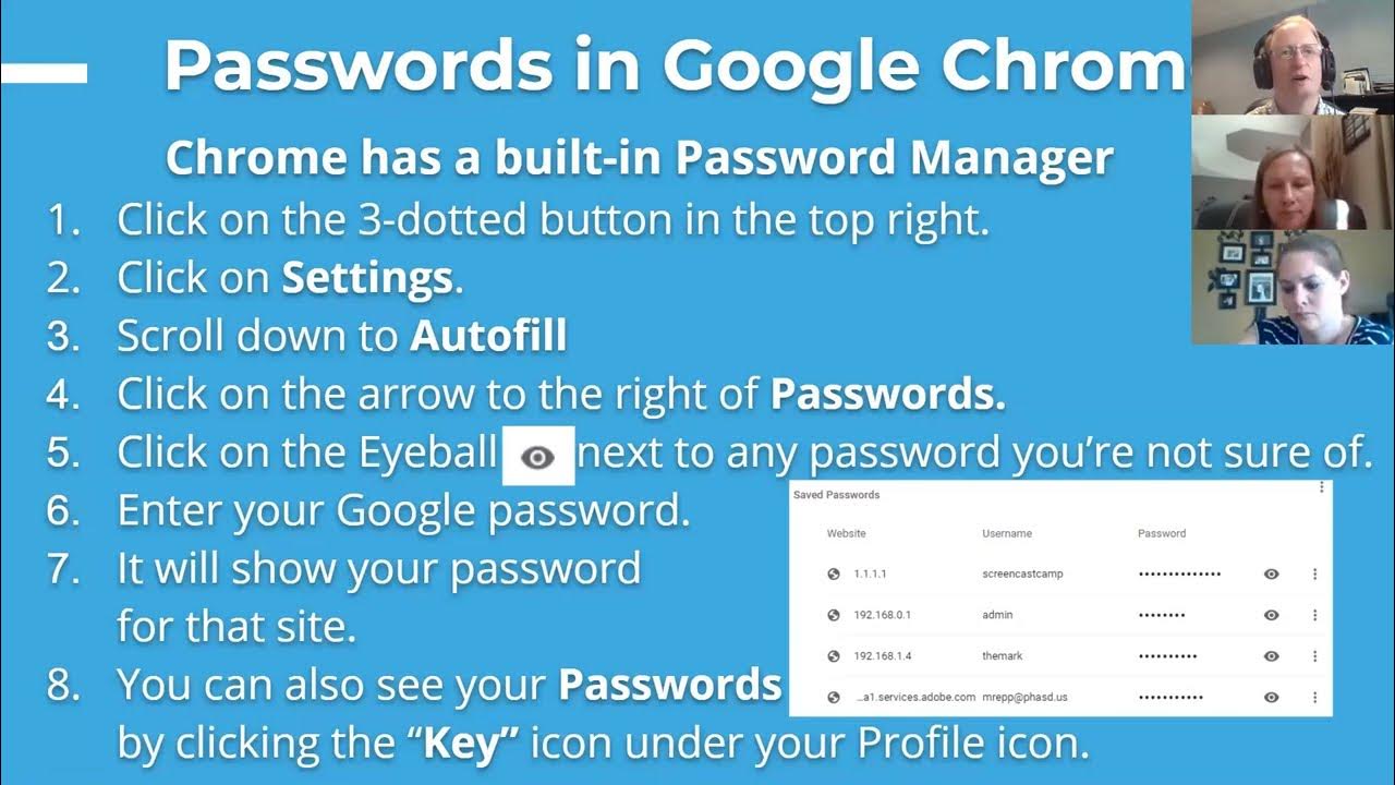 How to update your password manager for