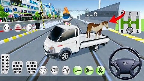 3D Driving Class   New Racing Lamborghini Vs Bullet Train   New Racing Games   Android Gameplay #35