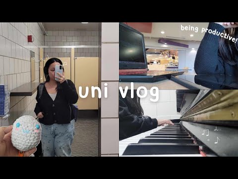 uni vlog ✍🏼 staying productive, old and new hobbies, & a special announcement!