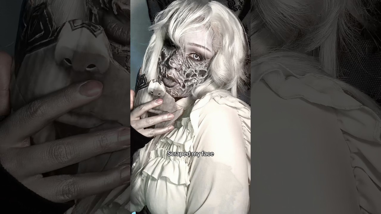 french song 🙂‍↕️🙂‍↕️ #makeup #cosplay #clairobscurexpedition33 #clairobscur #expedition33