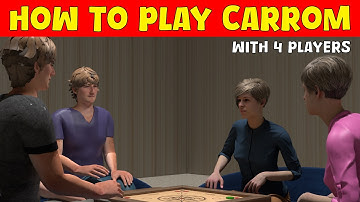 4-Player Carrom Board Game – Rules, Turns & Winning Tips!