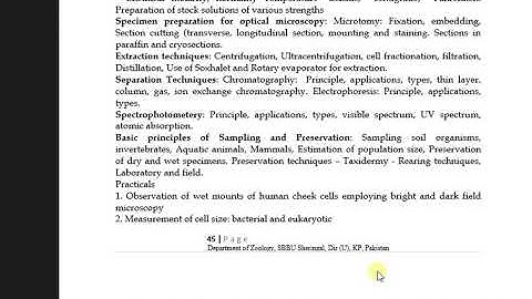 Lecture 1 Biological Techniques, introductory class