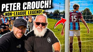 Peter Crouch Mascots Farnham Town FC & £12 Pints | We try Non League Football ⚽️