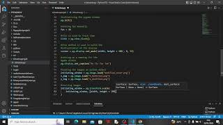 ASMR Coding Membuat Game TicTacToe Menggunakan Python (Library Pygame) Bagian 1 | Riczky Pratama screenshot 5