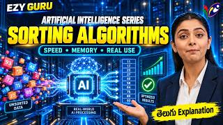 ARTIFICIAL INTELLIGENCE SERIES*APPLICATION MODULE* ALGORITHMS*INTRODUCTION*తెలుగు /English News