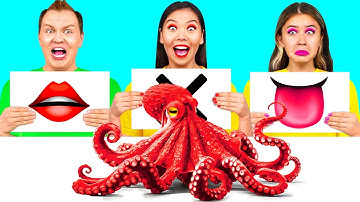 Bite, Lick or Nothing Challenge | Funny Food Hacks by KaZaZa Challenge