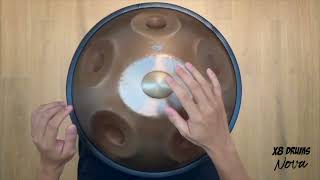 X8 Drums Nova Auxiliary Handpan DEMO 2