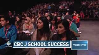 #CBCJuniorJSchool on CBC News Vancouver -- January 12th, 2015.