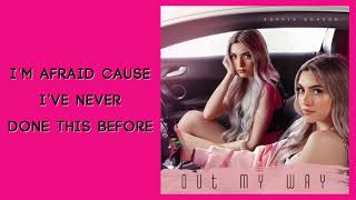 'Out My Way' Lyric Video - Sophia Gonzon