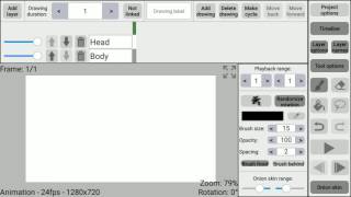 My Animation Process Using Rough Animator (Sped Up)