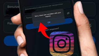 How to fix sorry,there was a problem with your request on instagram iPhone (2024) iOS 17