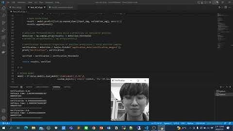Face Authentication with Siamese Network