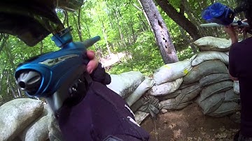 2013 Proto Reflex Rail shooting Uncapped/ Tippmann Crossover Shooting with Z2