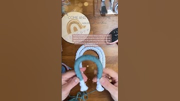 Macrame Rainbow 🌈 #babygirlnursery #diy #handmade #macramerainbow #nurserydecor #kidsdecor