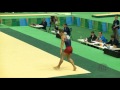 Dalton jacob usa  2016 olympic test event rio bra  qualifications floor exercise