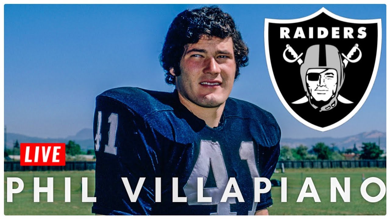 Raiders Phil Villapiano Live 🏴‍☠️ LEGEND YouTube