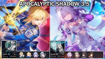 Honkai Star Rail - Apocalyptic Shadow 3.5 - Stage 4 - Saber E0S1 / Castorice E0S1 Teams