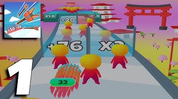 Arrow Fest - All Levels 1-17 Gameplay Part 1 (Android, iOS)