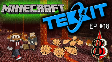 Minecraft: Tekkit EP #18 - Nether Hell Fish?! - 8 Byte North