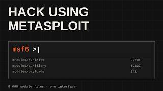 metasploit framework explained what is actually inside