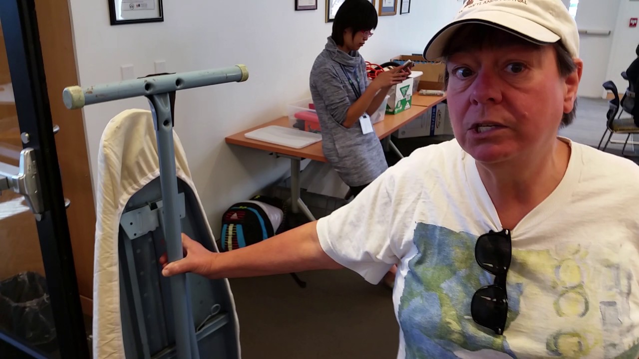 Ironing board legs wouldn't fold closed YouTube