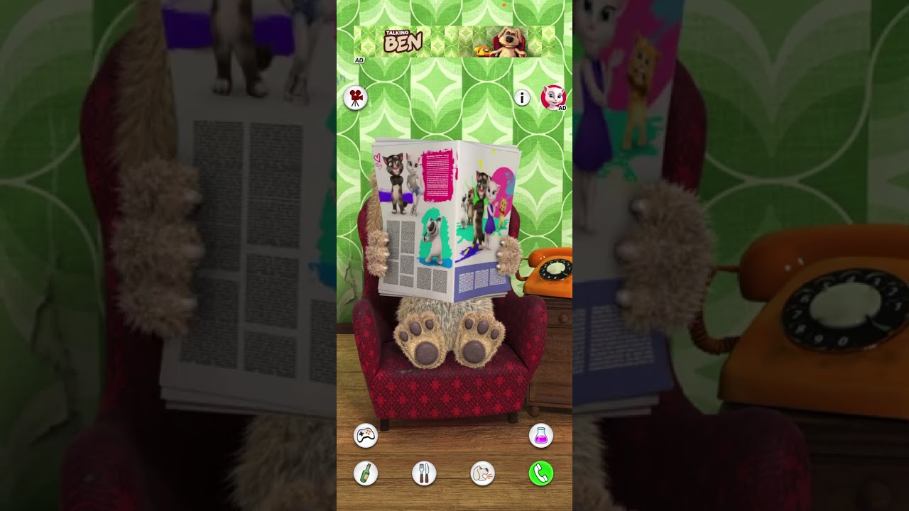 Talking Tom, Ben & Ginger Funny Moments 😂🐱🐶 | Kids Gameplay