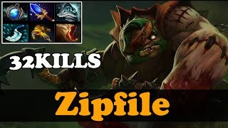 Dota 2 - Zipfile TOP 18 Pudge In Dotabuff vol 7 - Pub Match Gameplay