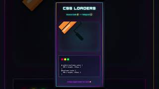 STOP Using Boring Loaders! 5 Essential Animated CSS Loaders You Need