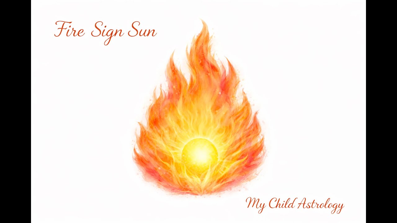Fire Sign Kids- Sun in Aries, Leo & Sagittarius