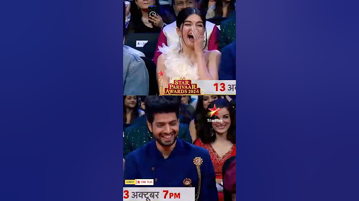 Ghum Hai Kisikey Pyaar Meiin's Savi-Rajat enjoying Sai performing as Anupama|Star Parivaar Awards 24