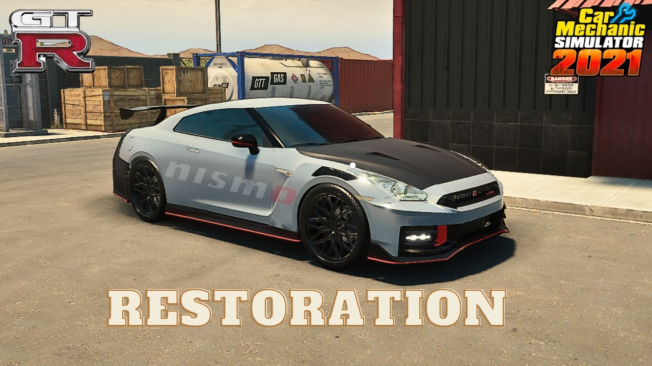 1400 Horse Power Nissan GTR R35 : r/CarMechanicSimulator