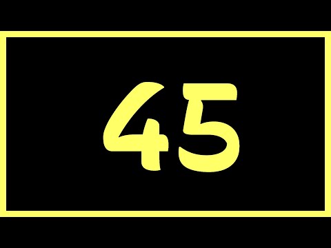 45 Second Unmellow Yellow Countdown Timer: A Fun and Effective Tool for Teachers in the Classroom