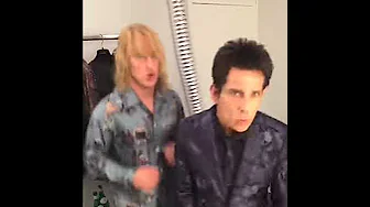 #Zoolander2 Ben Stiller vs Owen Wilson | Valentino
