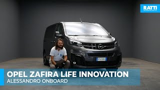 OPEL ZAFIRA LIFE 2.0 150CV INNOVATION GRIGIO DIESEL AZIENDALE (2019) | INTERNI ED ESTERNI CON ALE