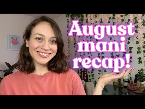 August was a BLUR, but My Nails Looked Good 🙂‍↕️💅🏼 What I Wore In August | Mani Recap