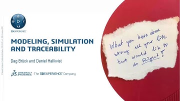 Modeling, Simulation and Traceability (SysML and Modelica)