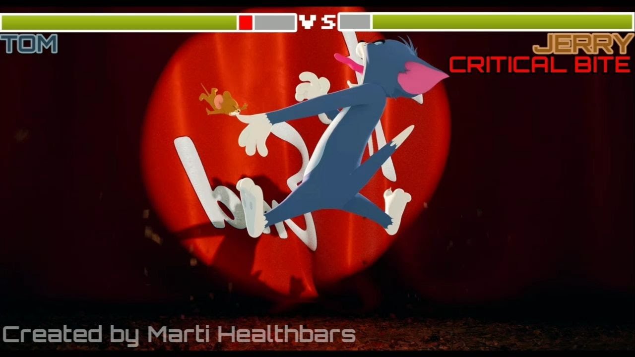 Tom vs Jerry vs Spike with healthbars (Ending Battle)Tom & Jerry (2021
