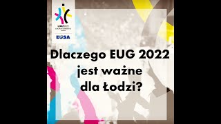 Dlaczego Eug 2022 Jest Ważne Dla Łodzi?