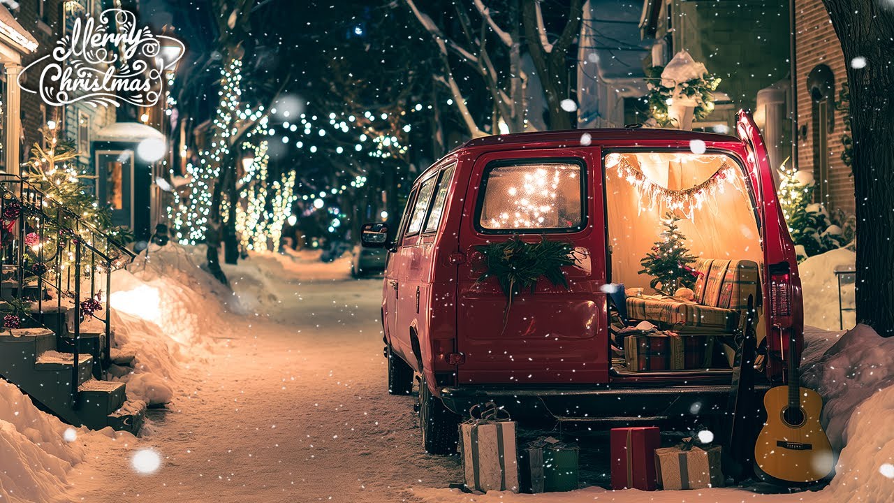 Плейлист | Рождественский уютный фургончик | Морозная музыка для волшебного Рождества ❄️🎶
