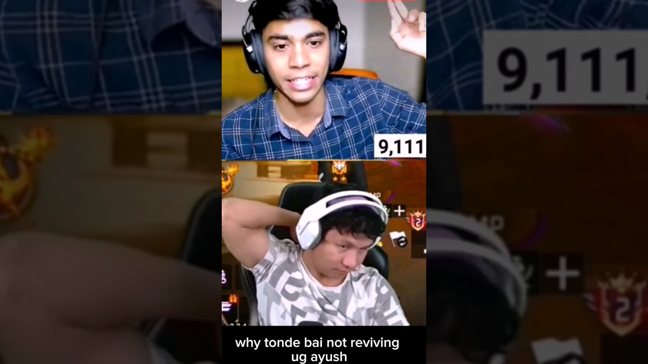 tonde gamer😡😡😡 angry on UG ayush 