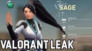 Valorant - Sage Sentinel Abilities Leak Project A