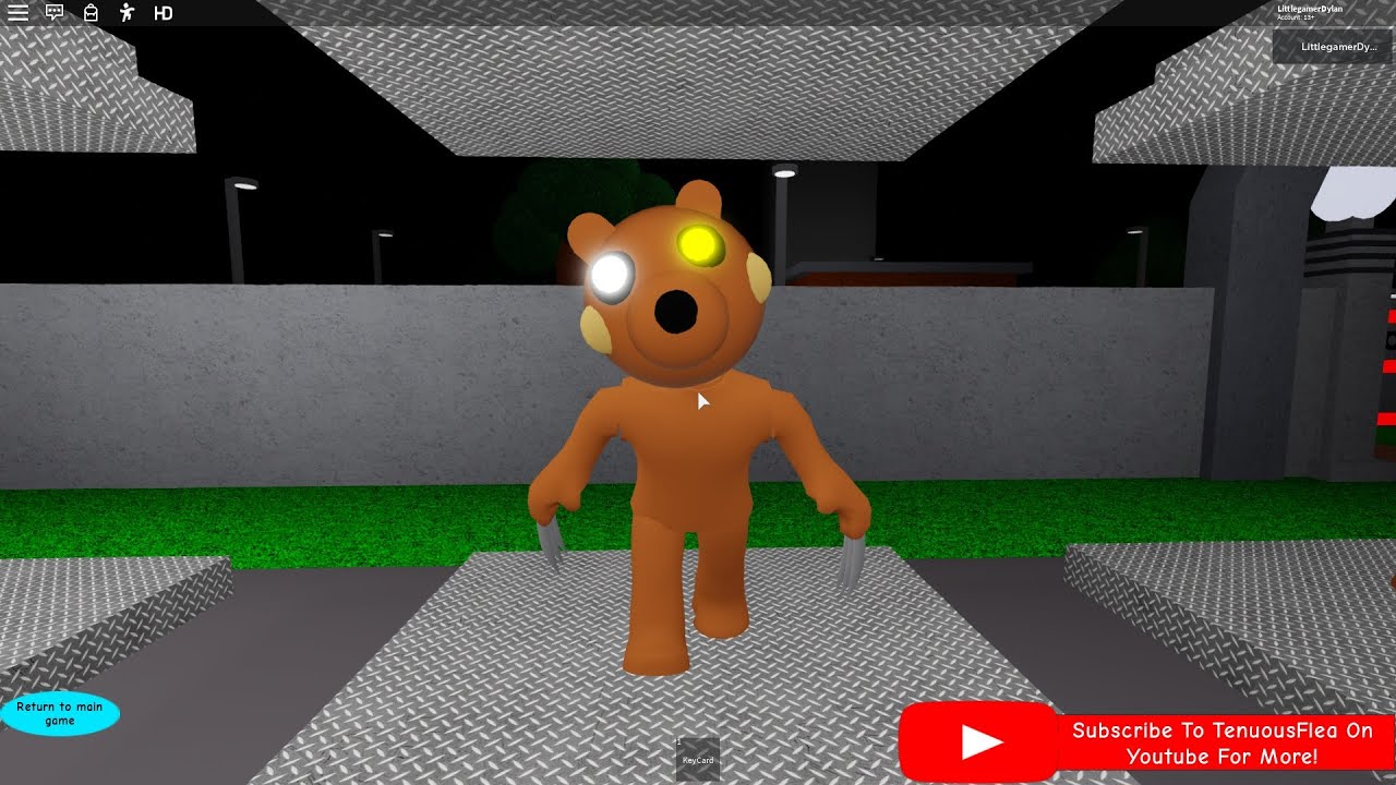 Teddy Bear Piggy Custom Characters Jumpscare Youtube - custom teddy roblox
