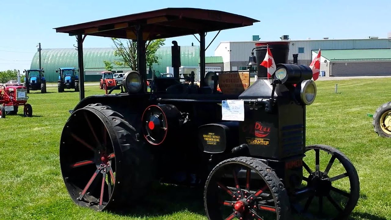 1929 Rumely Oil Pull Tractor Paris Ontario Canada June 7th 2014 - YouTube