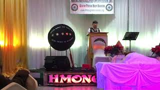 Koom Txoos Haiv Hmoob Pluas Mov Noj Tsiab 30 - Speech By Dr. Shoua Yang