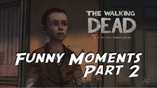 Funny Moments in the Walking Dead Game PT 2