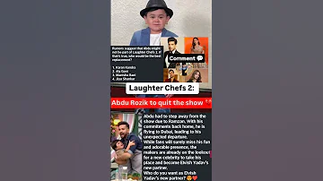 Abdu Rozik Quits Laughter Chefs S2 News Laughterchefs Abdurozik Elvishyadav Ankitalokhande Krushna 