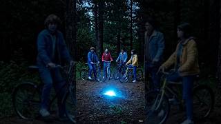 stranger things animated video #ytreels #ytshorts #upside down gate# friends riding bike#viral#USA