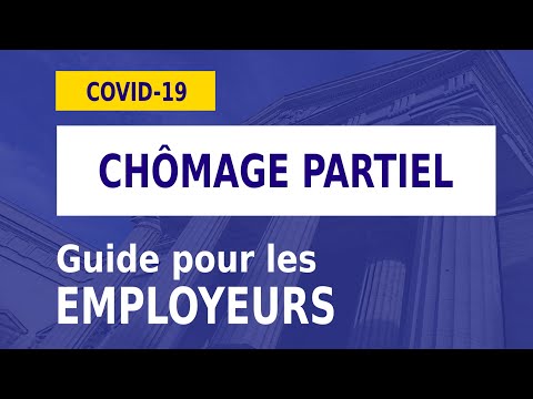 CHÔMAGE PARTIEL (employeur) – Coronavirus