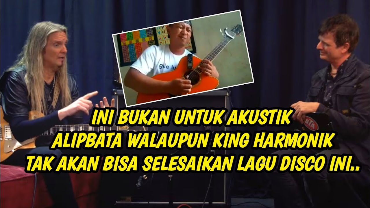 Dikira Alip Ba Ta main fals!? Para ahli gitar senior baru tau lagu disco dimainkan akustik 